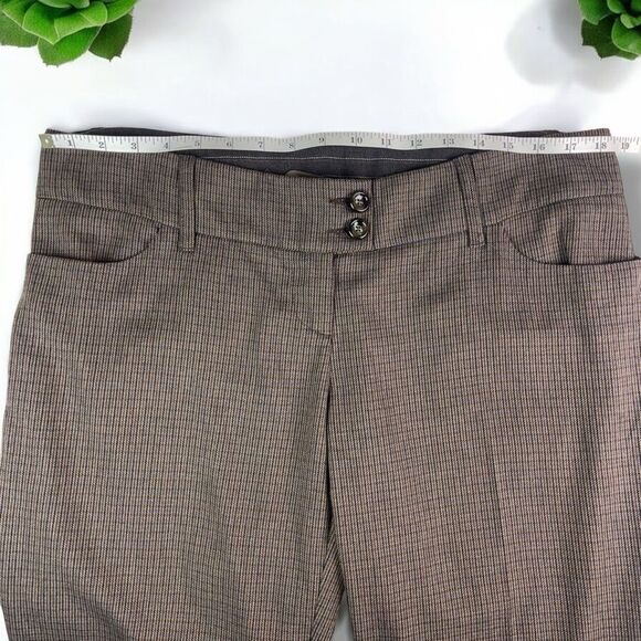 🆕 Mariagrazia Panizzi Plaid Wide Leg Flare Pants Made in Italy - Picture 10 of 11